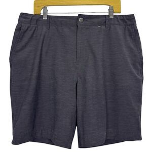 Faherty All Day Shorts Gray Size 36 Gray Casual Drawstring Pockets Performance